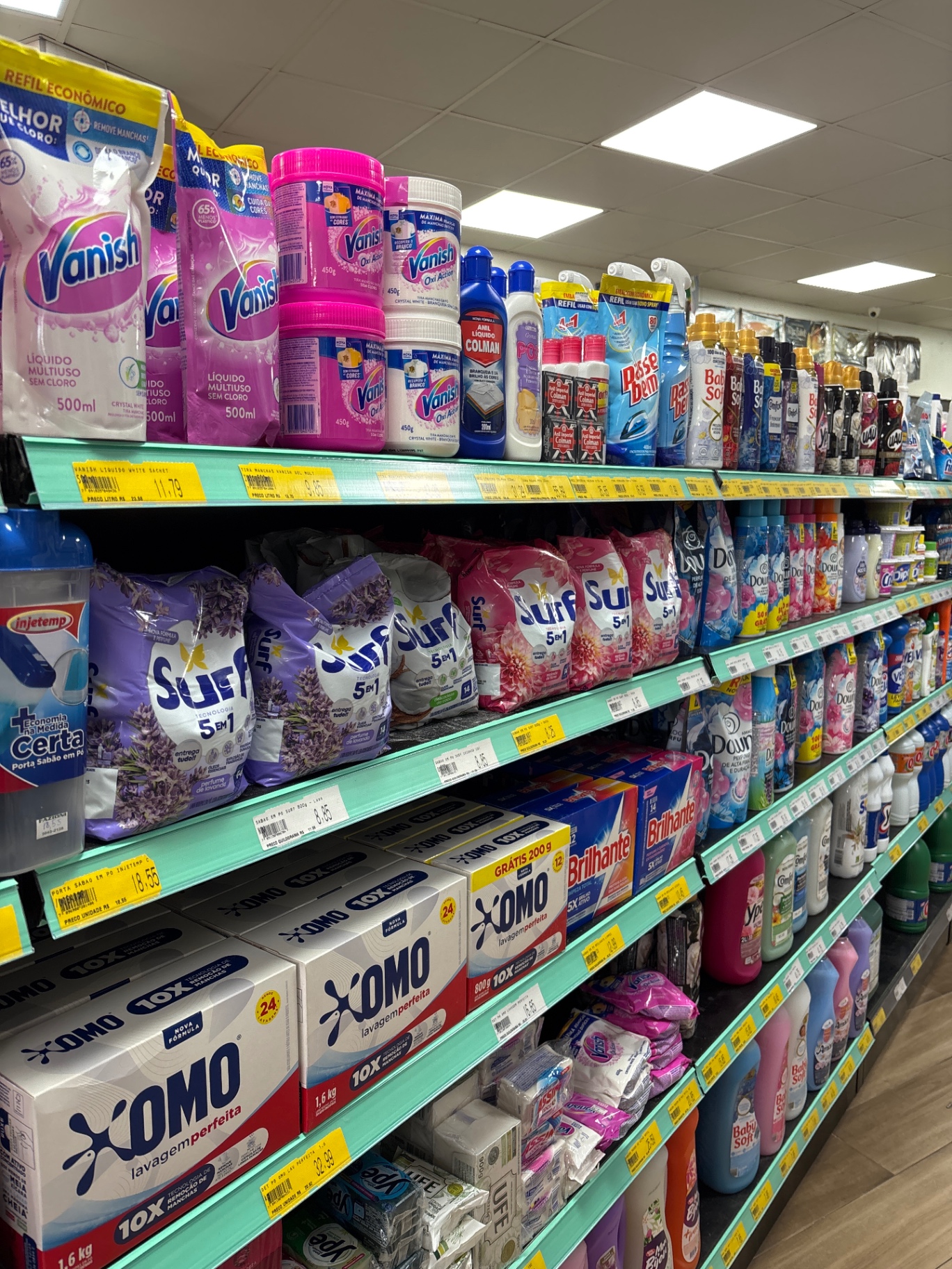 Produtos de limpeza